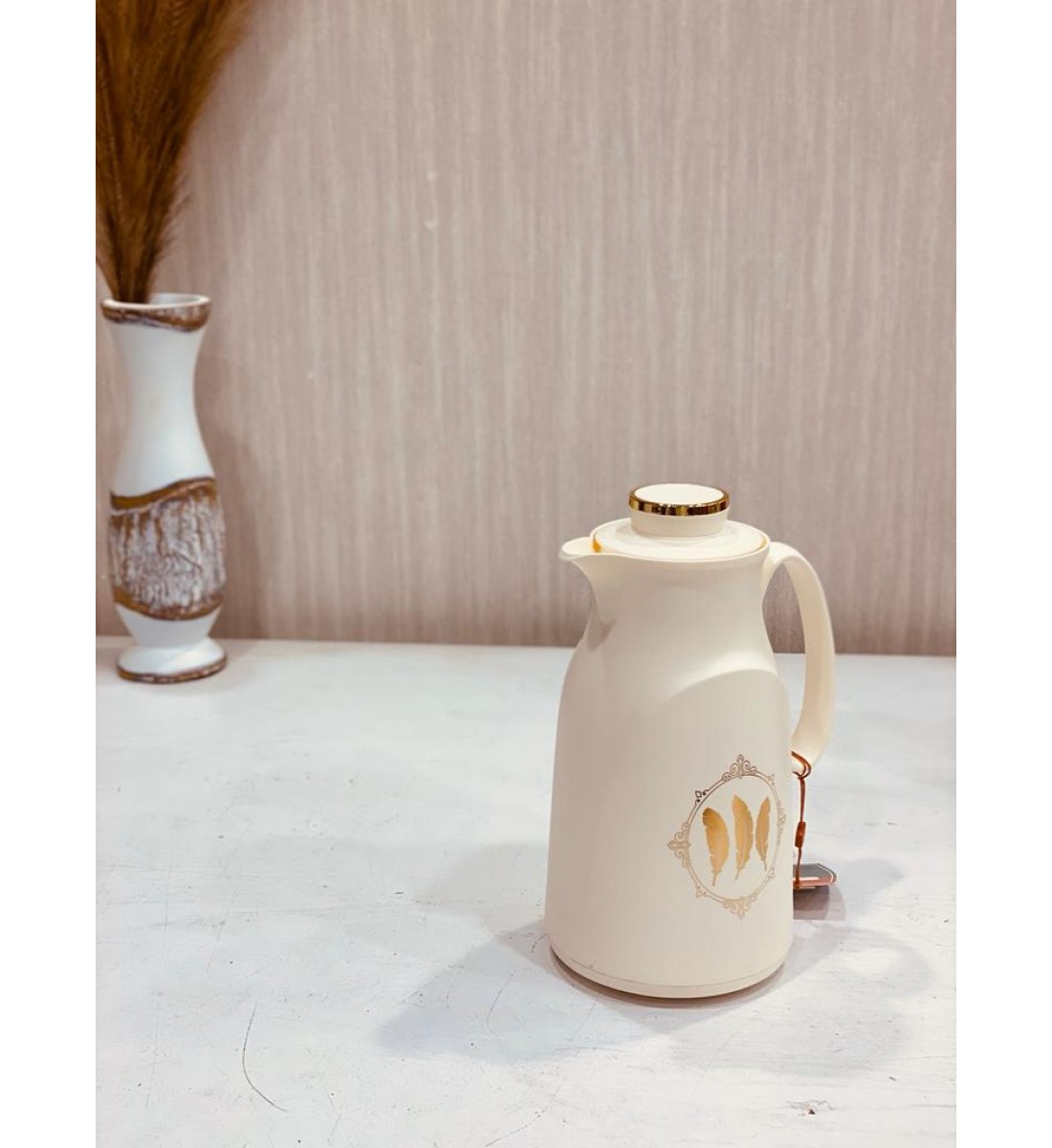 ترمس الاسطورة ابيض مذهب 1 لتر 