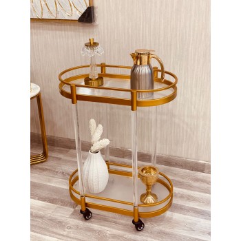 عربية تقديم اكريلك خامة ثقيلة 2 دور بكفرات سهلة الحركة