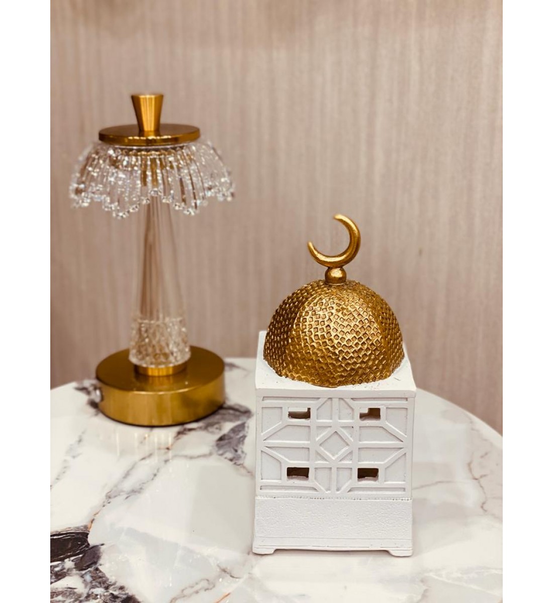 فانوس هلال رمضان انارة - بطارية