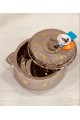 Silver Sword Steel Food Container With Gold Pattern 2500 ml  
