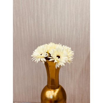 باقة ورد تنسيق ريفي جيربيرا لون سكري صناعي55سم 