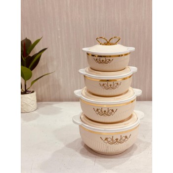 طقم حافظات بلاستيك متعدد الاستخدام 4 قطع 