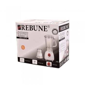 خلاط كهربائي ريبون 650واط 2 لتر مع مطحنة 2*1