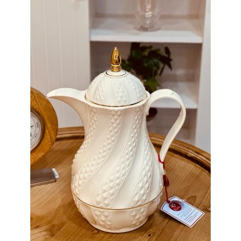  ترمس روز لون سكري مذهب بشكل انيق 1.0 لتر 