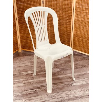 كرسي بلاستيك بدون تكاية خامة ثقيلة