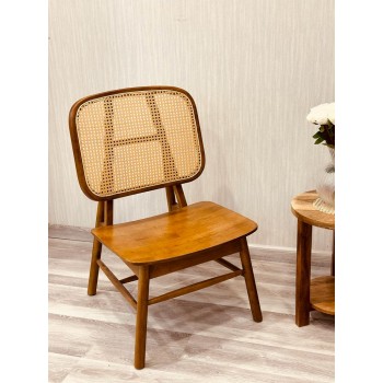 كرسي خشبي ريفي مفرد  للحفلات والجلسات الخارجية 60*80*97 سم