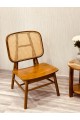 كرسي خشبي ريفي مفرد  للحفلات والجلسات الخارجية 60*80*97 سم