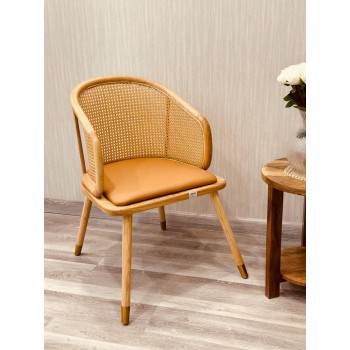 كرسي خشبي ريفي مفرد  للحفلات والجلسات الخارجية51*45*79سم