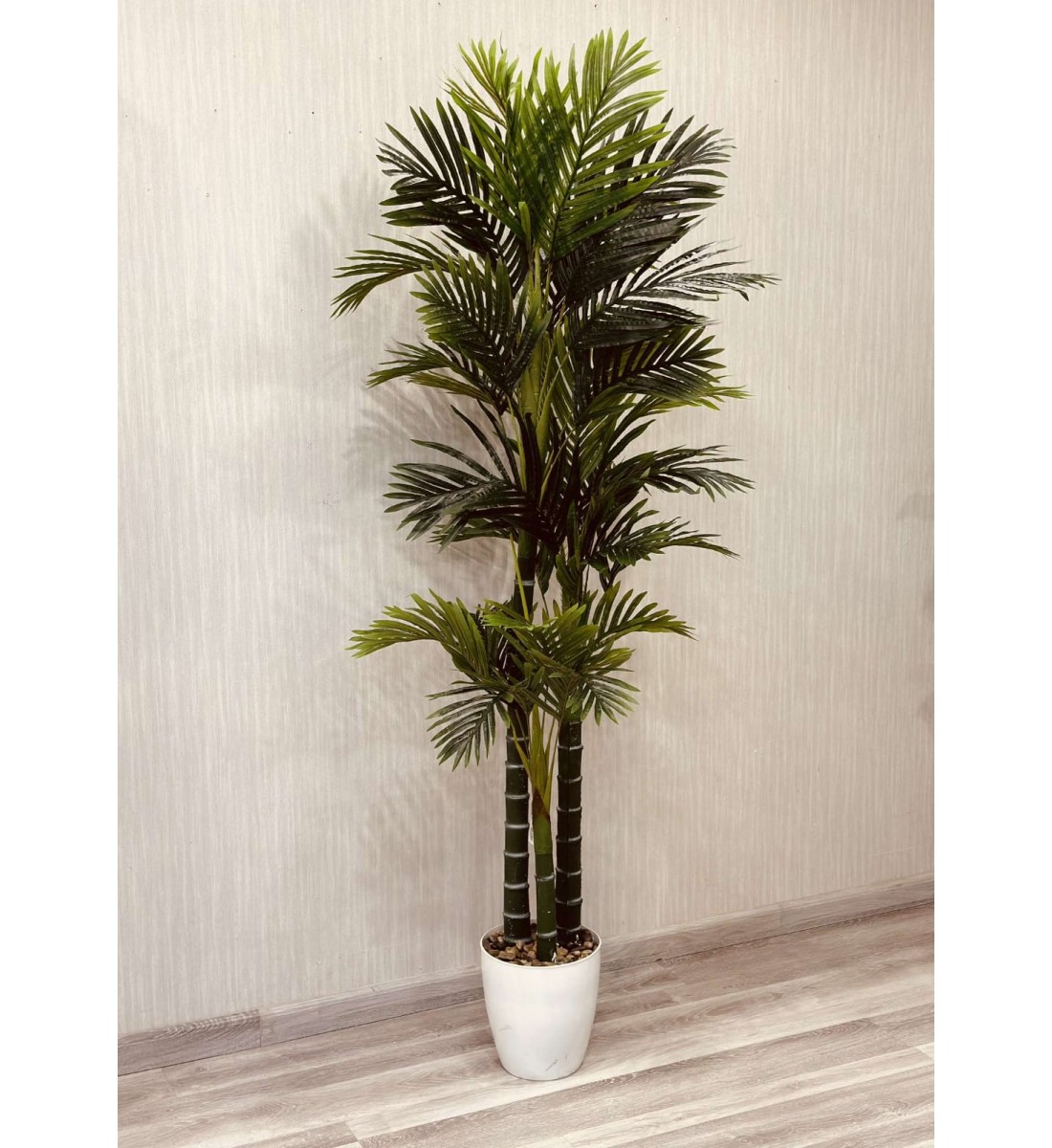 Artificial decorative tree with a modern shape of 210 cm