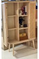 Malaysian wood storage cupboard, 2 doors, , size 100 * 34 * 175 cm