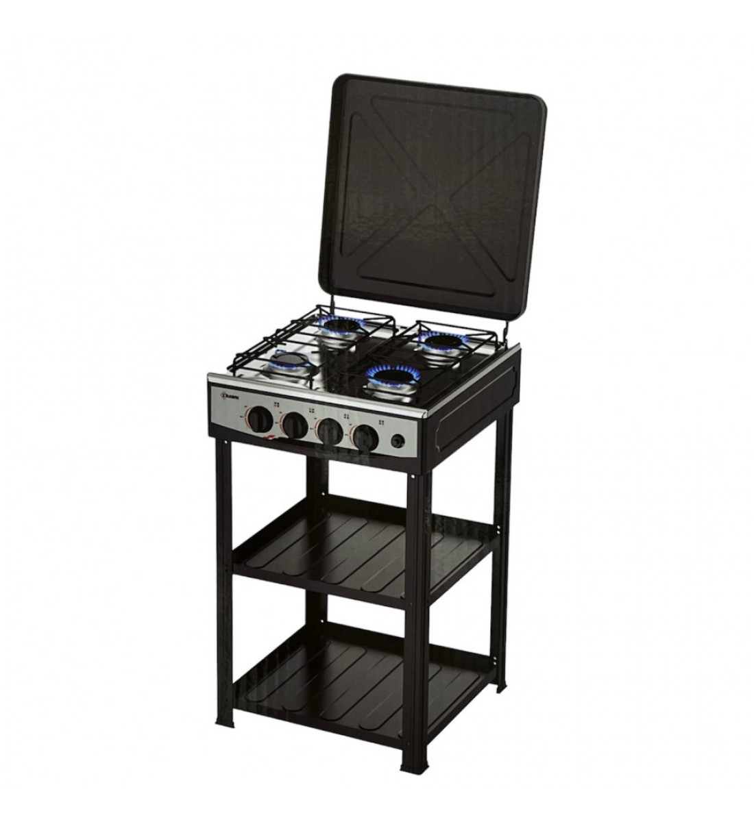 موقد غاز 4 شعلات استيل مع اشعال ذاتي - موقد 4 عيون موديل KRAWN KW-38042 موقد غاز 4 شعلات استيل مع اشعال ذاتي - موقد 4 عيون موديل KRAWN KW-38042