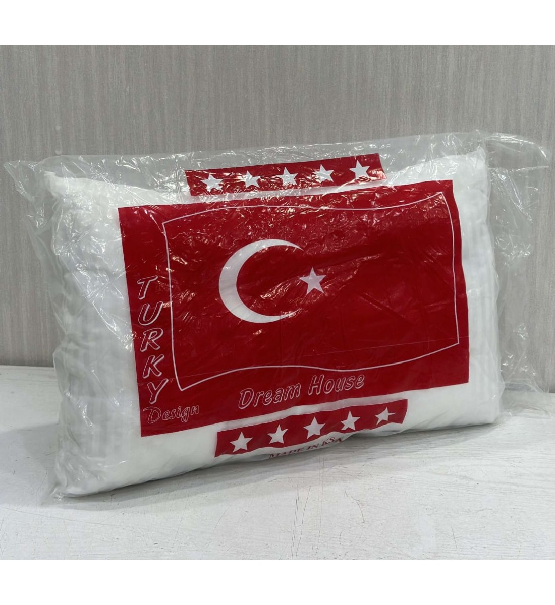 مخدة طبيه تركي ابيض ملمس ناعم مخدة طبيه تركي ابيض ملمس ناعم