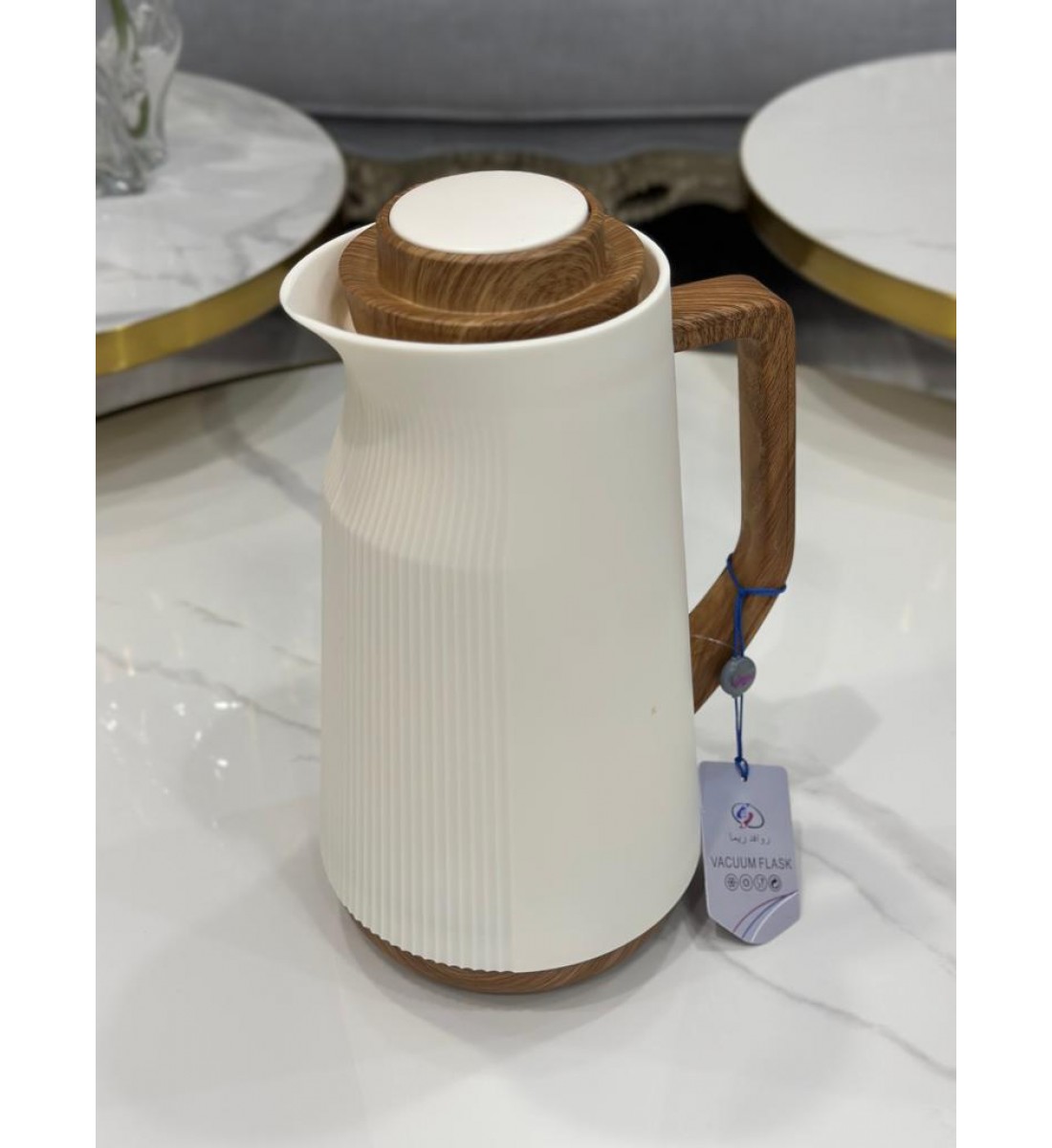  Solia Wooden Sugar Thermos 1 Liter With Elegant Shape 
