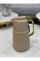  Golden pink thermos 