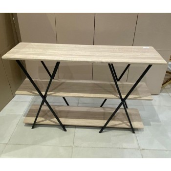 طاولة مدخل خشبي  3 دور  مقاس 120 * 35 * 78 سم