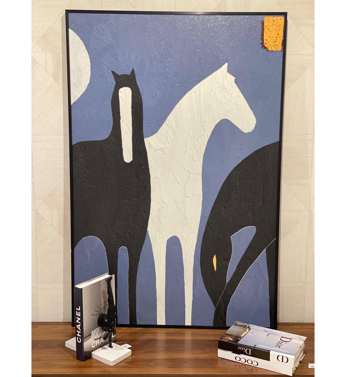 Antika wall painting, attractive and distinctive design, 120 x 80 cm