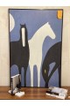 Antika wall painting, attractive and distinctive design, 120 x 80 cm
