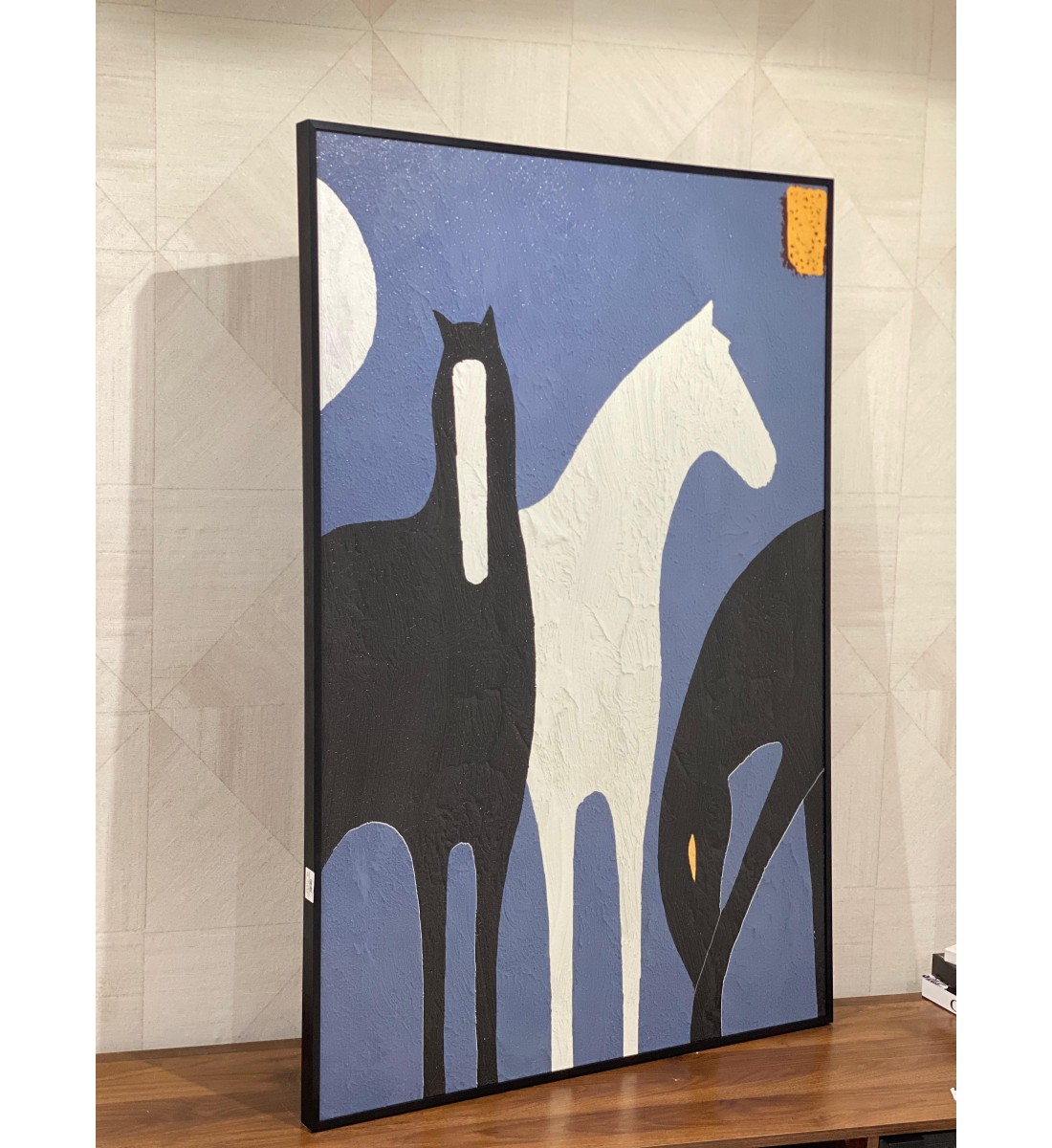 Antika wall painting, attractive and distinctive design, 120 x 80 cm