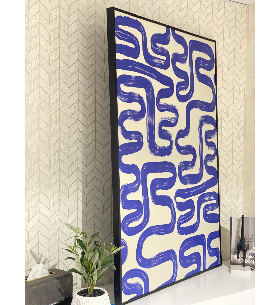 لوحه جداريه  تصميم جذاب ومميز 120×80سم