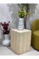 A square table, an alternative to marble, with a unique geometric design, 50 x 35 x 35 cm