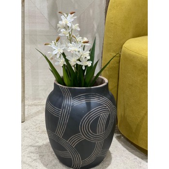 مركن فخار حجم وسط 32×19×19سم