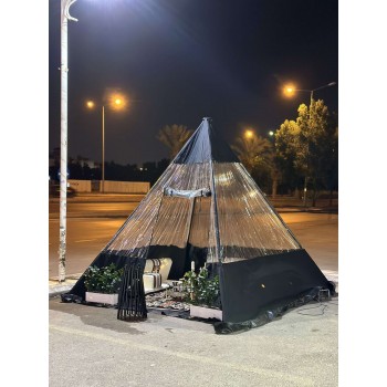 خيمة بر  نجدية مقاس 3متر*3 متر *3 متر 