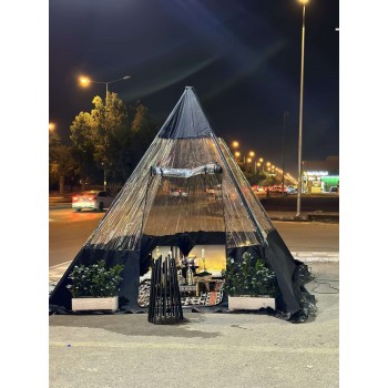 خيمة بر  نجدية مقاس 4متر*4 متر *4 متر 