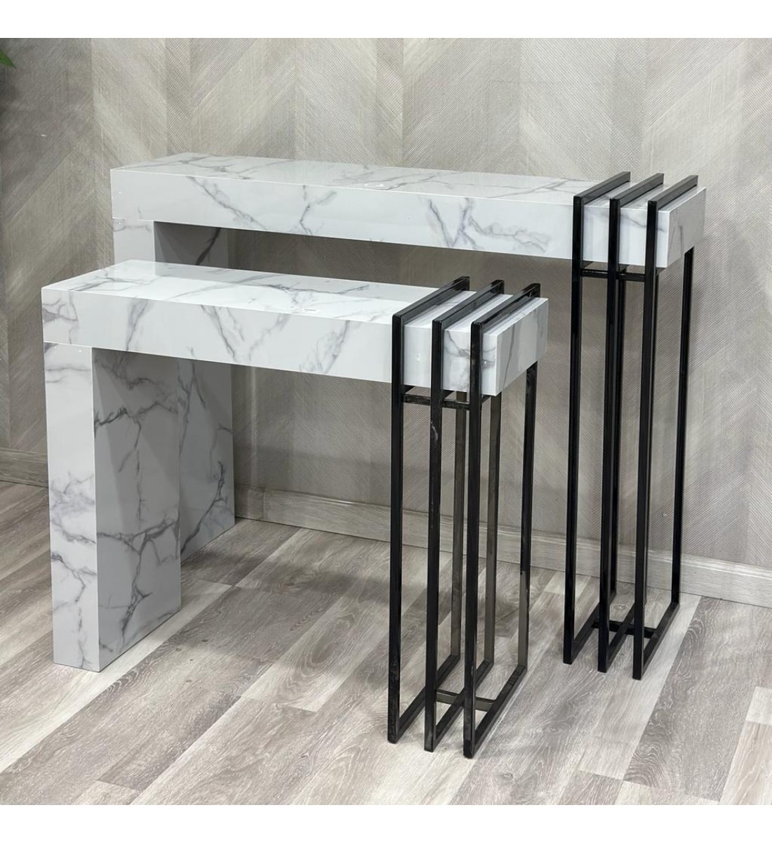 طقم مدخل بديل الرخام ابيض 2 حبة طقم مدخل بديل الرخام ابيض 2 حبة