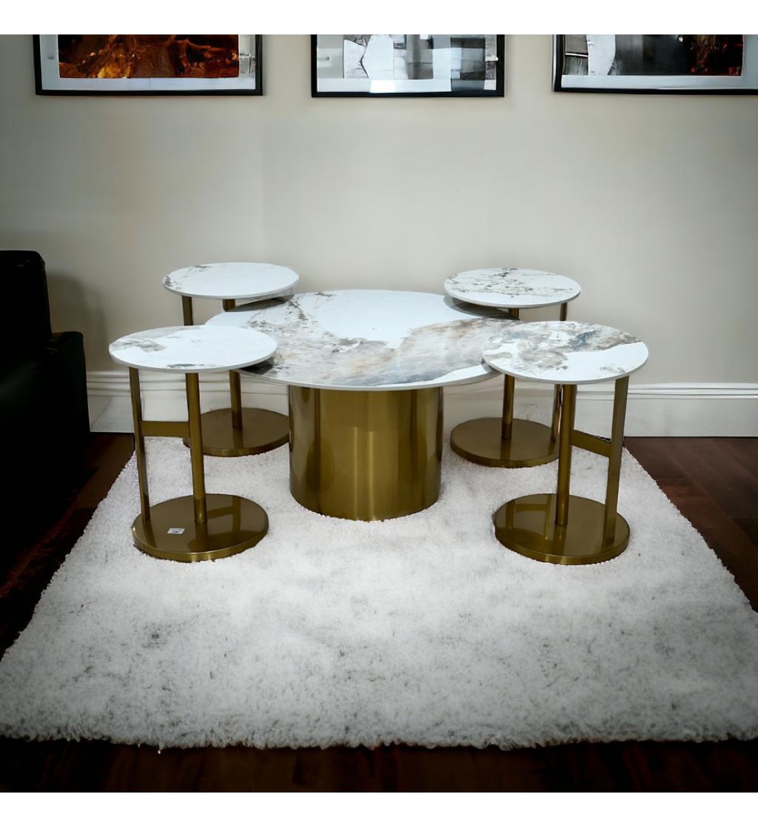 طقم طاولات 5 قطع