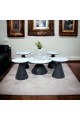 5-piece marble table set