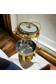 Buffet heater, ceramic serving dish for heating food with a uniquely designed lid, 4.50 litres