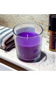 شمع بكاسه معطر منزلي زهره البنفسج 8×7.5×7.5سم شمع بكاسه معطر منزلي زهره البنفسج 8×7.5×7.5سم