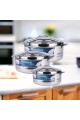 Akura large pot set of 3 pieces from Maxima, size: 3500+5000+8500 ml