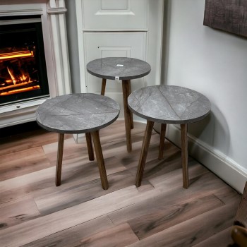  طقم طاولات شاي ثلاثي  3قطع