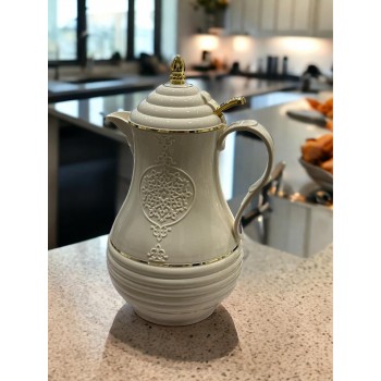 ترمس شاي وقهوة بتصميم راقي من تركوازي 1 لتر