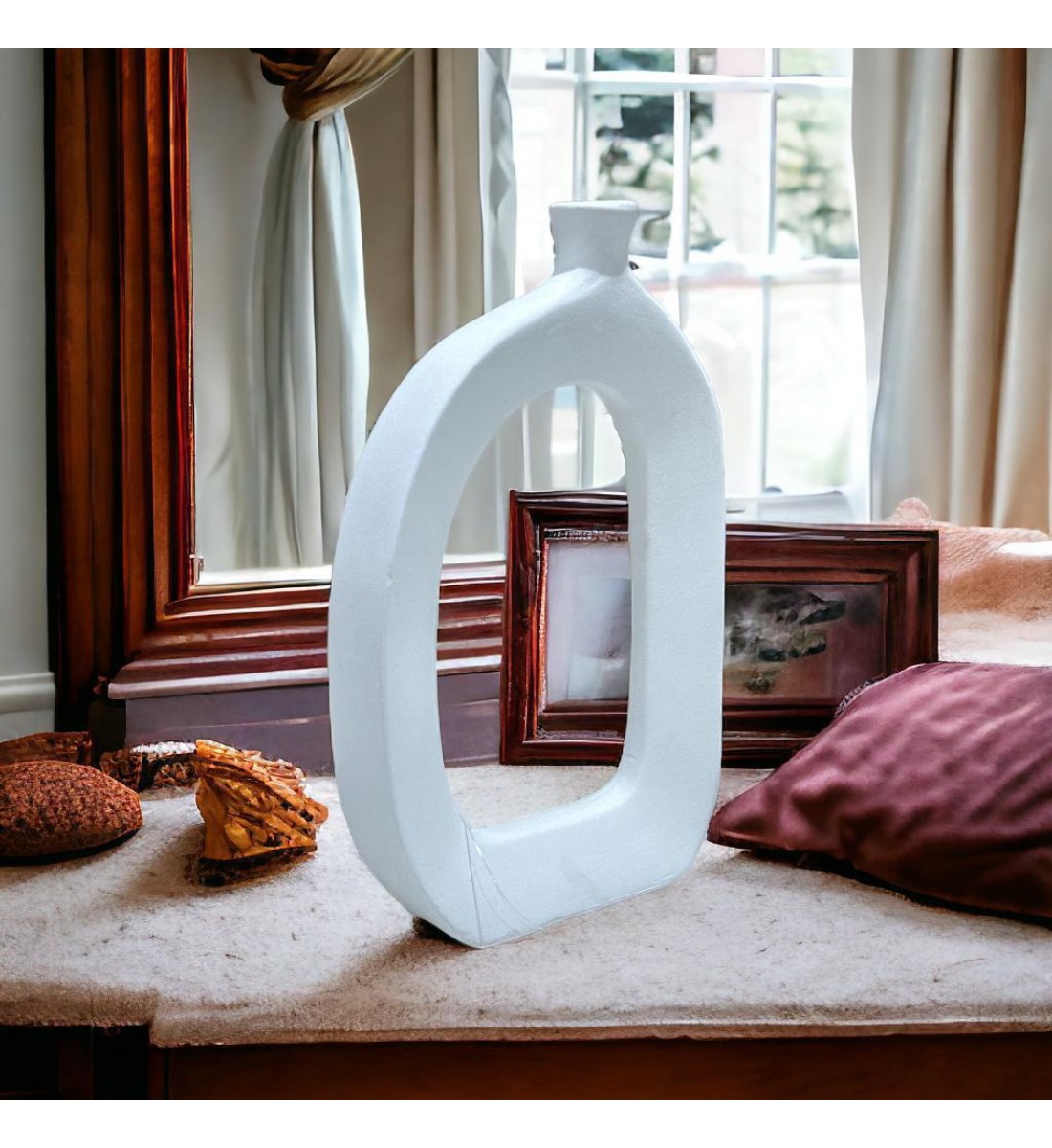 مزهرية منزلية على الطراز الأوروبي 30×3×3سم