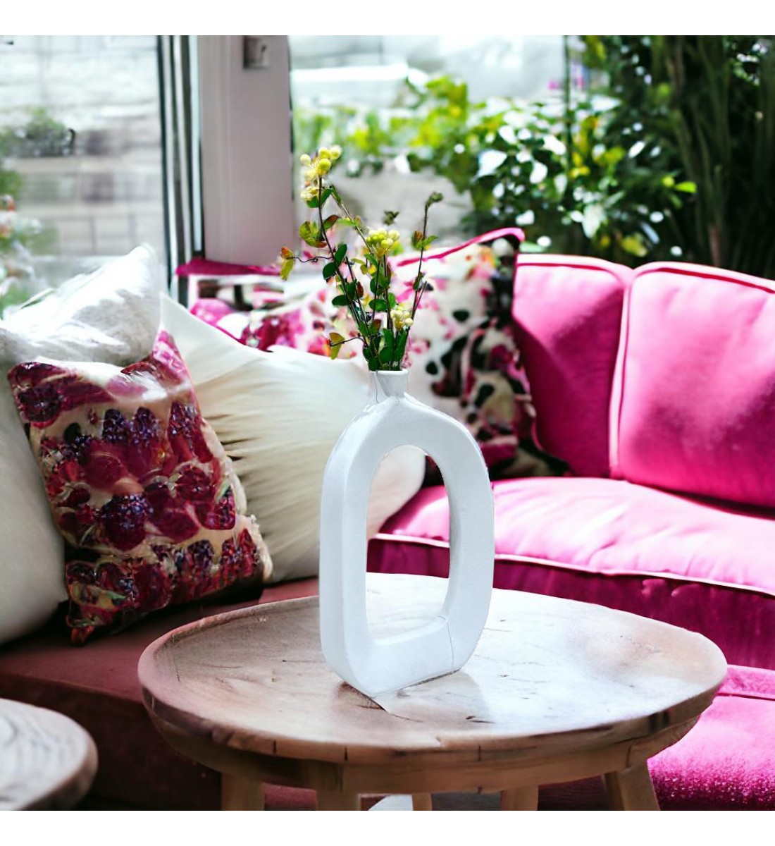 مزهرية منزلية على الطراز الأوروبي 30×3×3سم