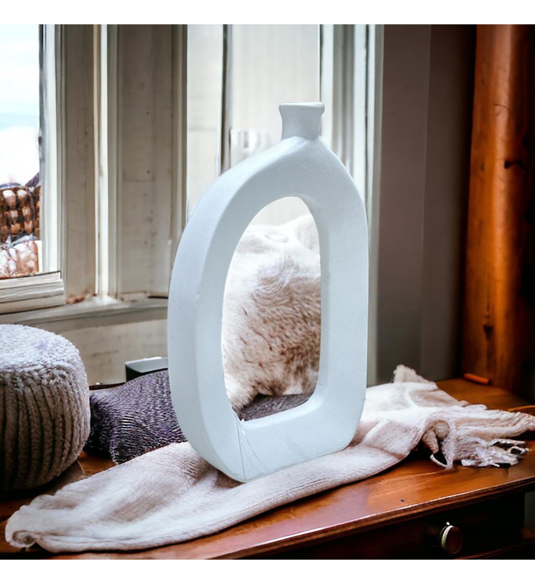 مزهرية منزلية على الطراز الأوروبي 30×3×3سم