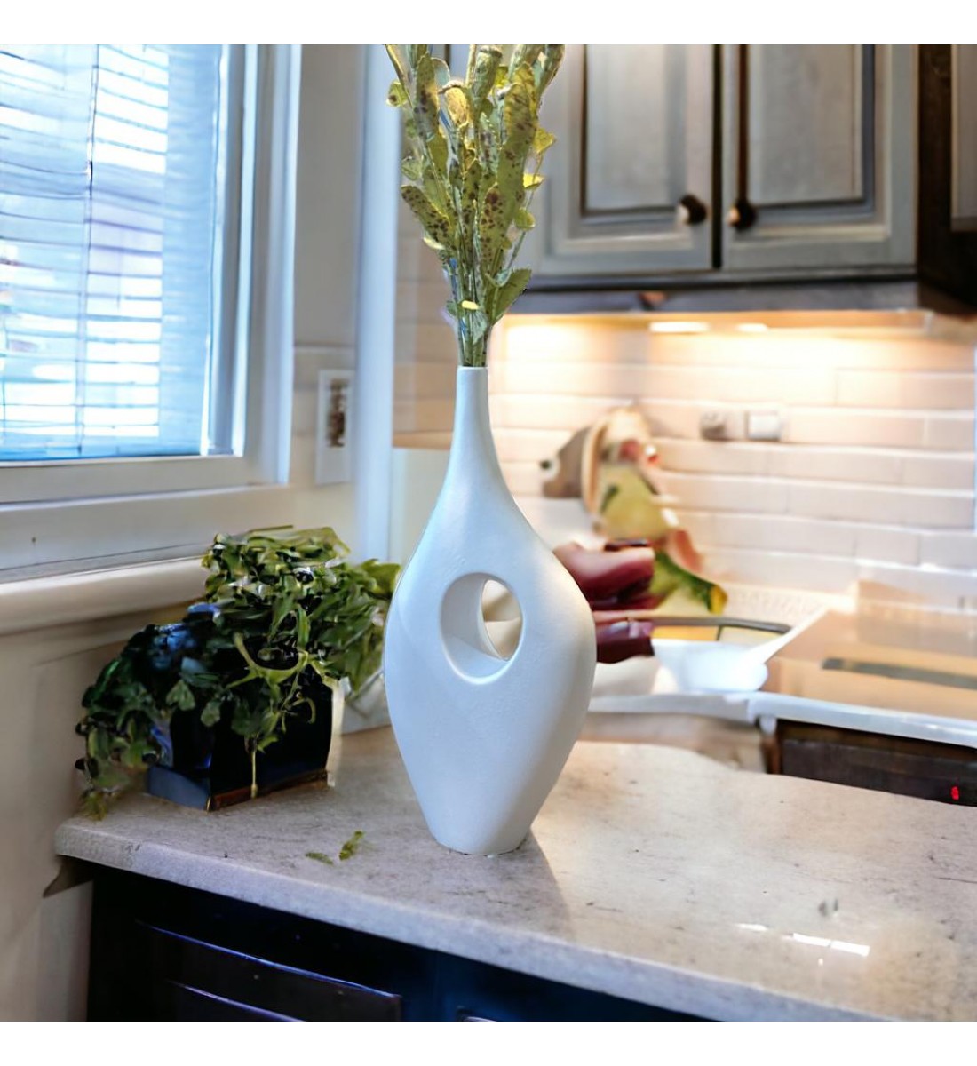 مزهرية منزلية على الطراز الأوروبي35×2×2سم