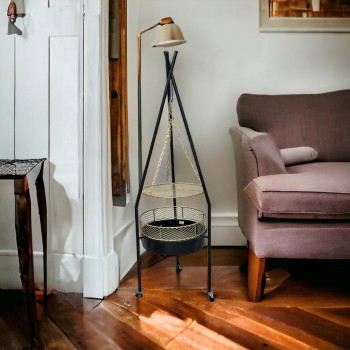 منقل حطب حديد 60سم 