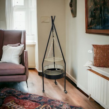 منقل حطب حديد 60سم 