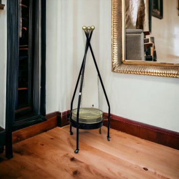 منقل حطب حديد 80سم 