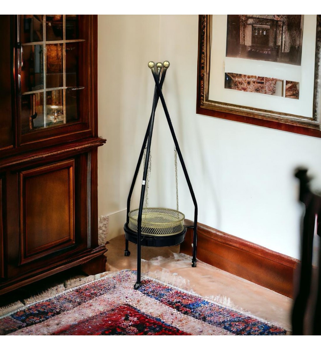 منقل حطب حديد 80سم 