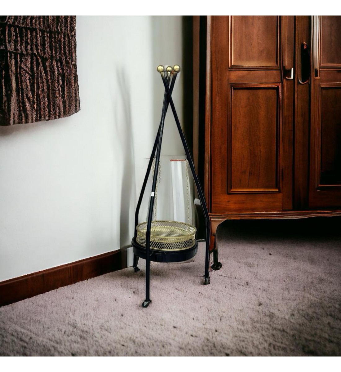 منقل حطب حديد 80سم 