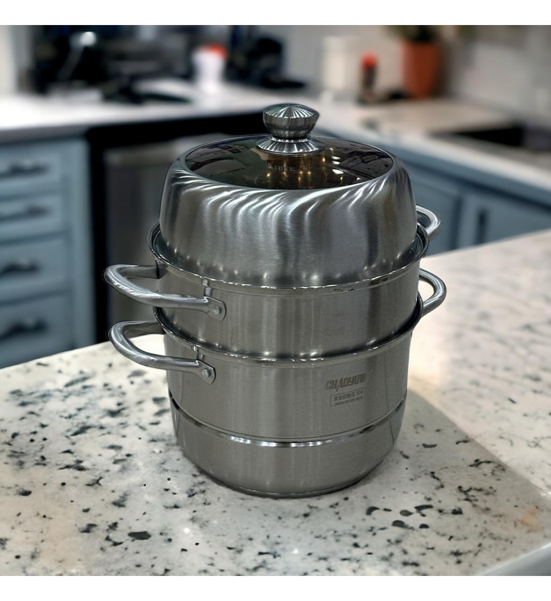 Mento steel pot, 2 layers, size 28