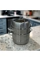Mento steel pot, 2 layers, size 28