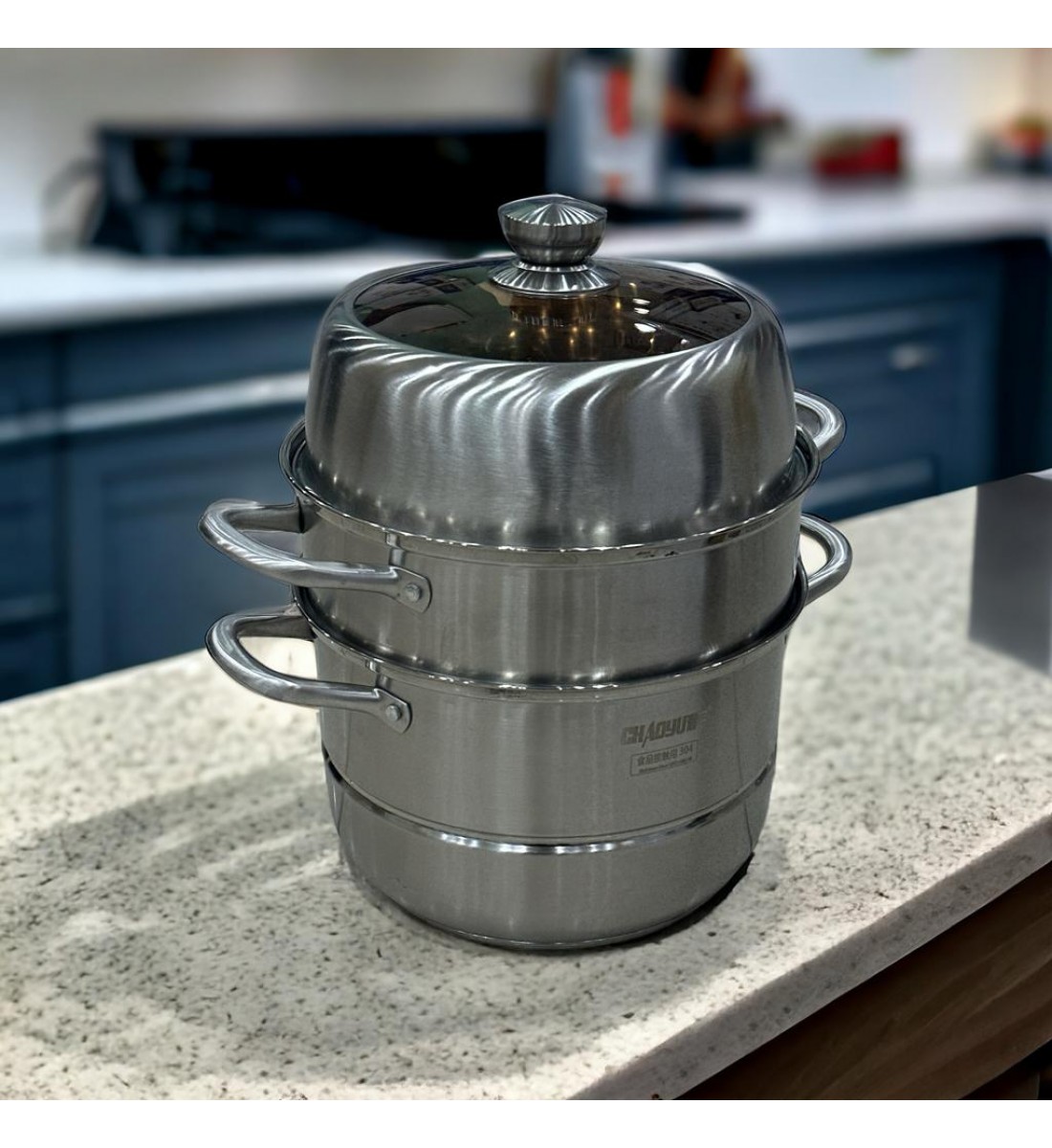 Mento steel pot, 2 layers, size 28