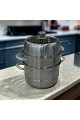 Mento steel pot, 2 layers, size 28