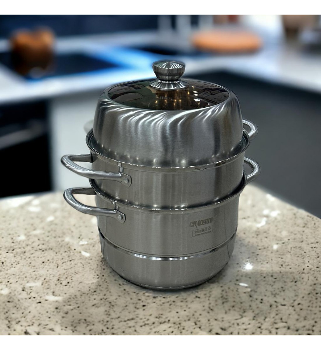 Mento steel pot, 2 layers, size 28