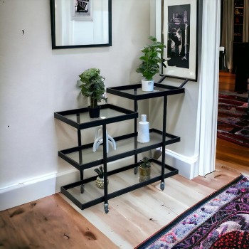 عربية تقديم3دور  زجاج 86×100× 40سم 